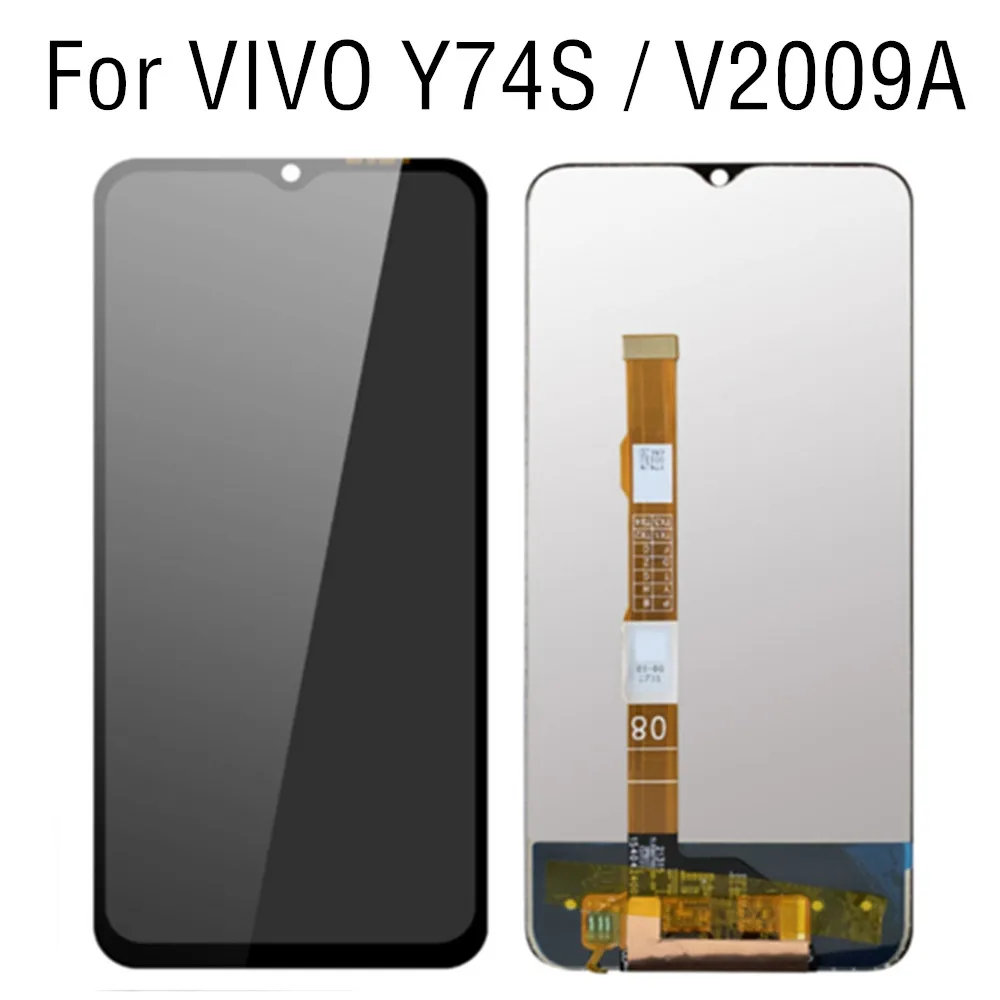 

6.58" LCD For vivo Y74S 5G LCD Display Screen Touch Sensor Digitizer Assembly For vivo V2009A LCD Replacement