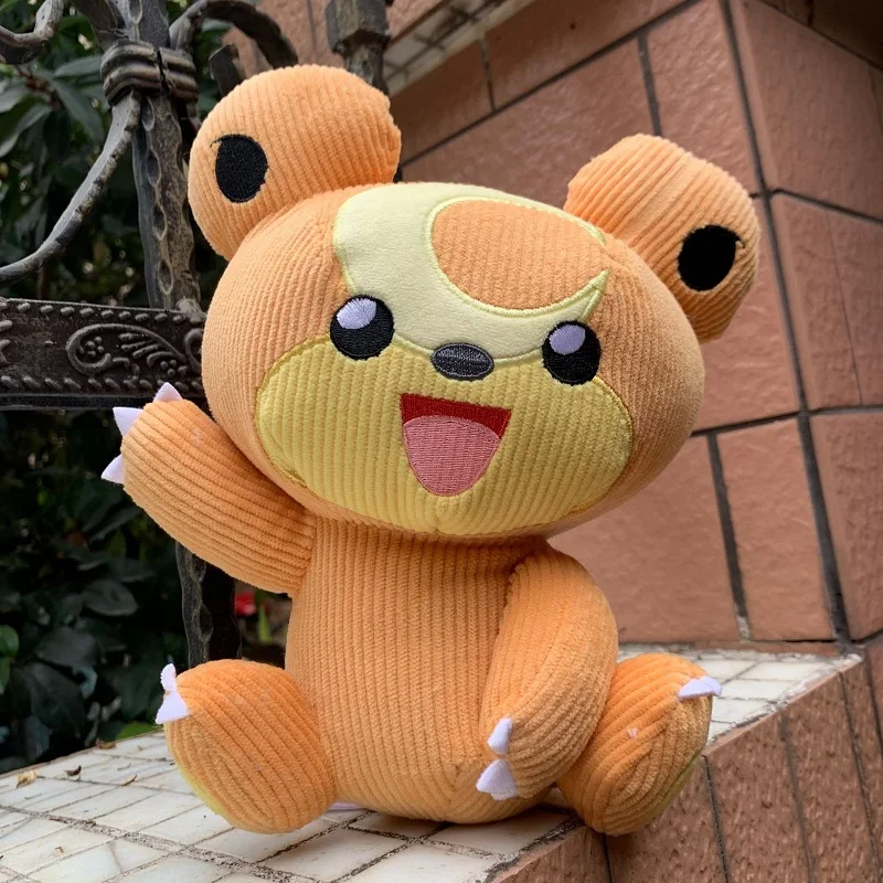 22cm Kawaii TAKARA TOMY Teddiursa Pokemon Plush Toys High Quality Toys Soft Stuffed Toy Gifts For Children