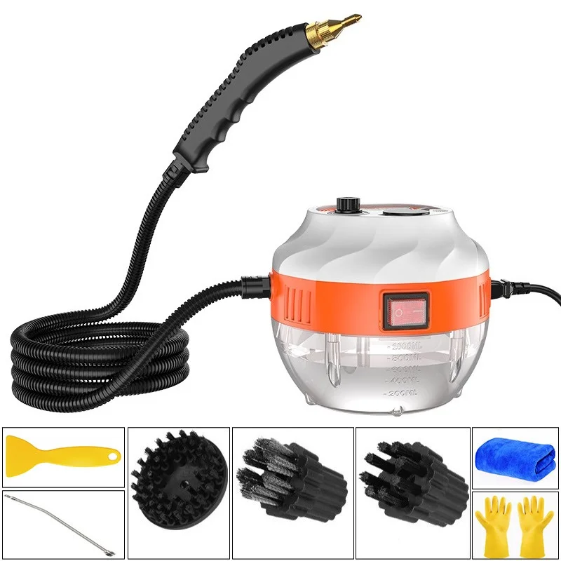 

110V 220V Electric Steam Cleaner With 1L Water Tank High Temperature Home Appliances Car Toys Cleaning Sterilization Cleaner