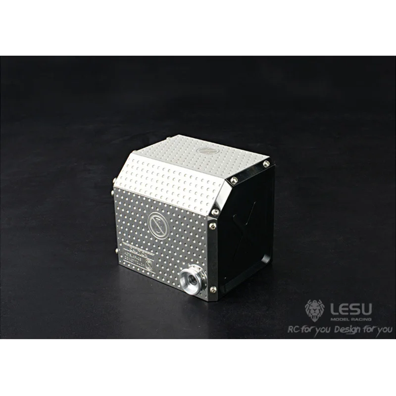 

LESU Metal Exhaust Tank for Remote Control Toys 1/14 Tamiyaya MAN 1851 RC Tractor Truck Dumper Car Th02318-SMT3