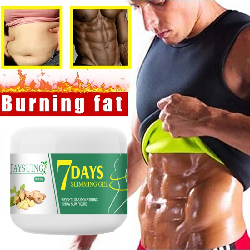 30g Fat Loss Cream Fever Cream Slimming Cream Firming Cream Fat Natural Safe Shape Legs Weight Loss Beauty Health Slime Products