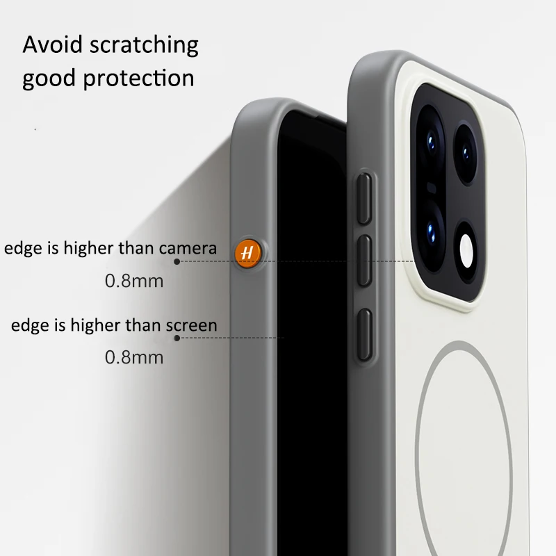 Vibrant Magnetic Case with Magsafe Compatibility - Young Fashion Trend