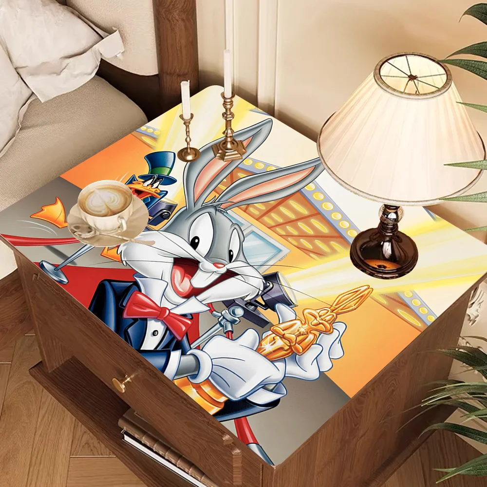 Funny Cute Rabbit Wolf dog Cartoon Table Drain Pad Tabletop Absorbent Draining Mat Tableware Mats Placemats for Table Decor 4