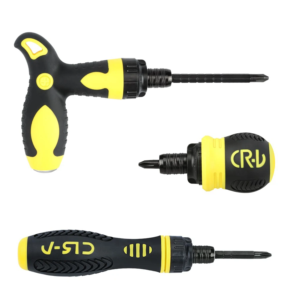 Set Di Cacciaviti Di Precisione A Cricchetto Punte Magnetiche Mini Piccoli Kit Di Utensili Manuali Portatili Per La Riparazione Dell'Orologio Del Pc D