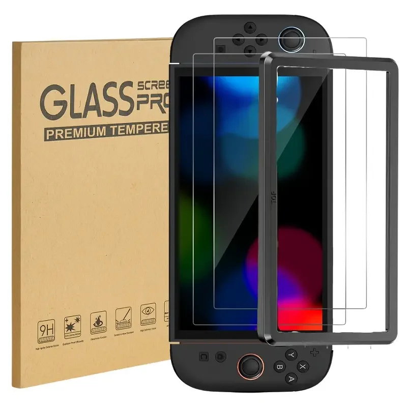 Premium HD Tempered Glass Screen Protector - 2/4 Pack, Transparent & Anti-Scratch