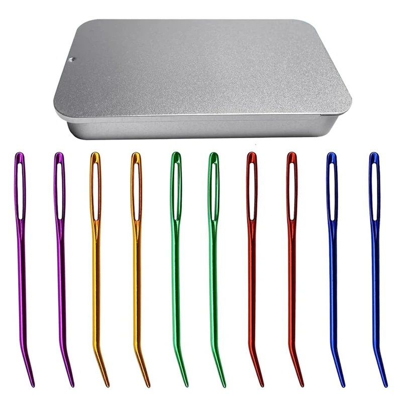 

10 шт., иглы для вышивания