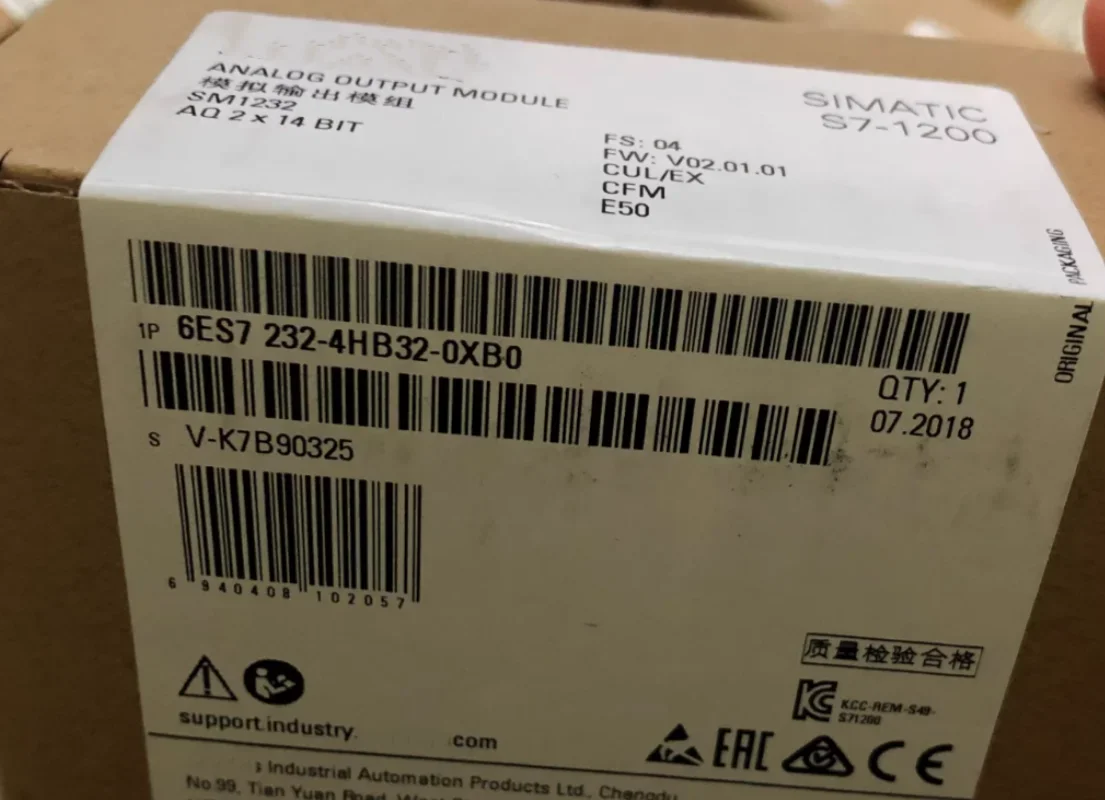 

Новый и оригинальный 6ES7232-4HB32-0XB0