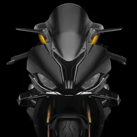 For BMW S1000 RR S 1000 RR S1000RR s1000rr 2019-2023 Wind Wing Motorcycles Adjustable Rotating Rearview Mirror With LED Light 2