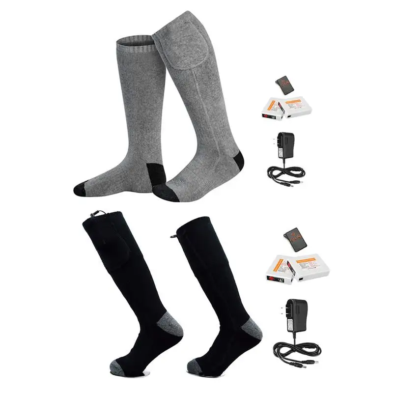 

Electric Socks Winter Warm Thermal Socks With Temperature Control 2200mAh Battery-Powered Thermal Foot Warmers For Winter