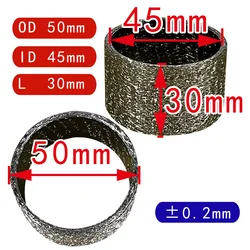 45X50X30 Exhaust Muffler Gasket for YAMAHA FJR1300 03-20 Royal Star Venture 00-07 Venture 01 FJ1200 86-93 FJ1100 84 YZF600R