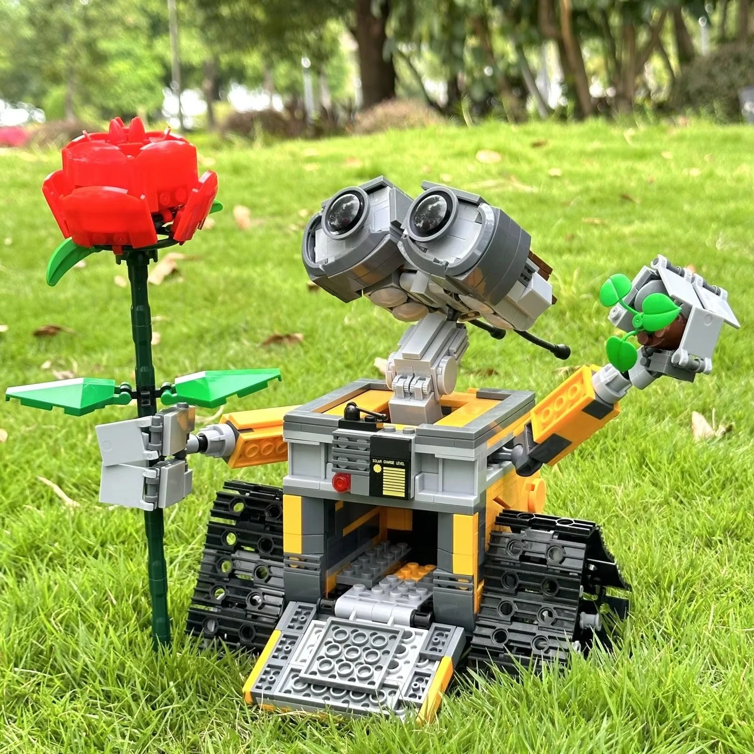Technical Robot Motorized High-tech 687PCS APP RC Robot Motor Power Functions DIY Building Block Model For Children Toys Gift 3