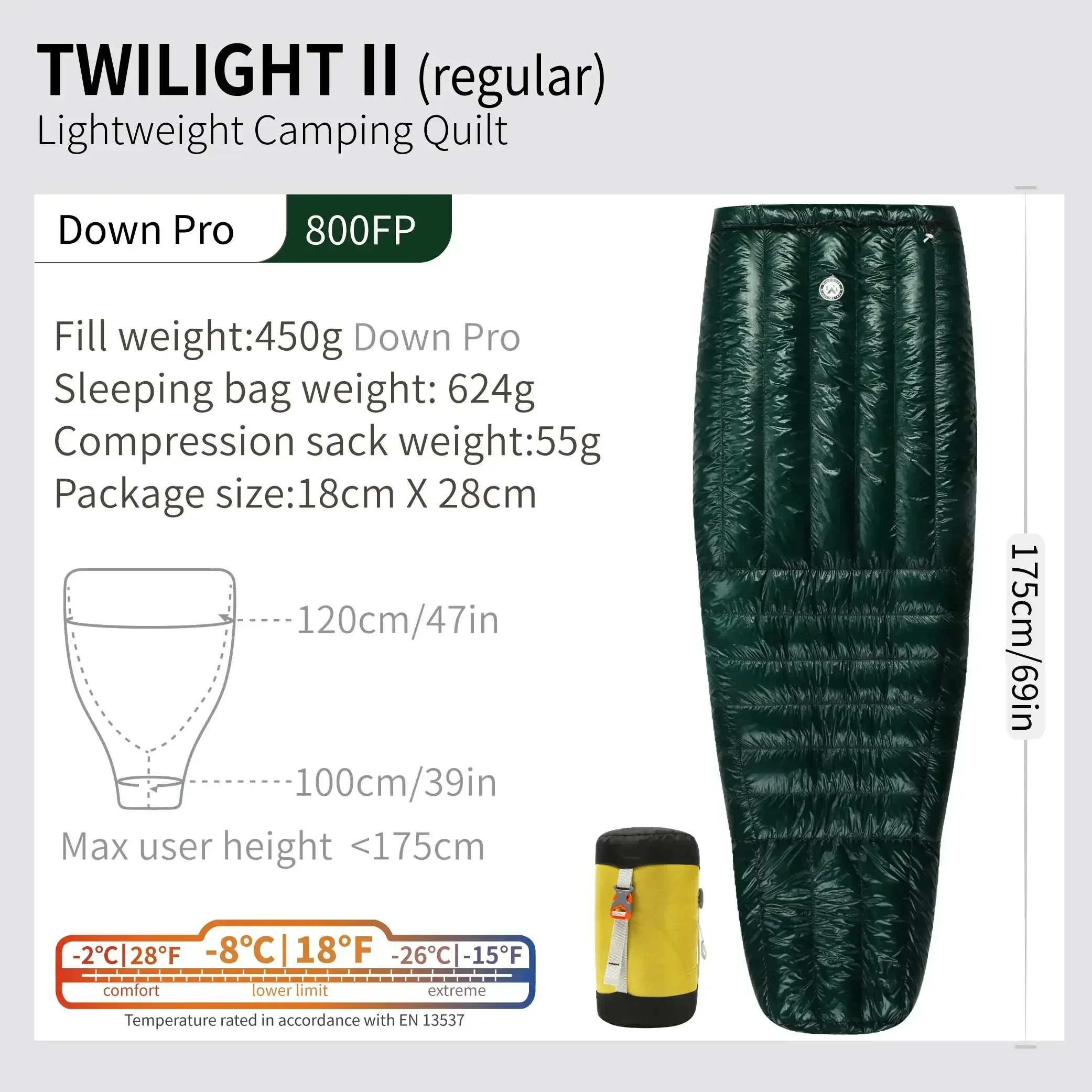 アウトドア寝具 Aegismax Windhard Twilight AEGISMAX Wind Hard Twilight 10D -5 Degree 800FP Down