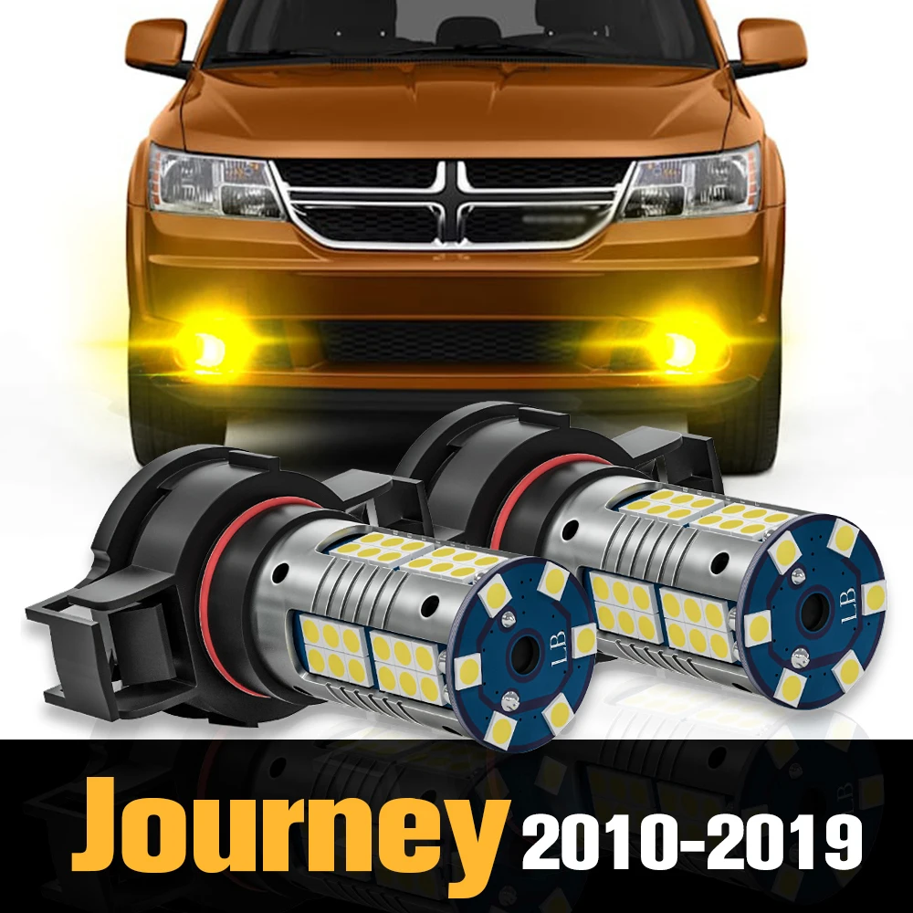 

2pcs Canbus LED Fog Light Lamp Accessories For Dodge Journey 2010 2011 2012 2013 2014 2015 2016 2017 2018 2019