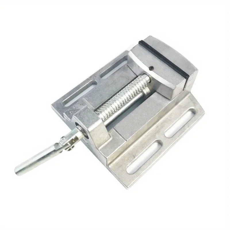 Drealin 2.4” Aluminum Drill Press Vise – Flat Tong Mini Clamp For Drilling, Milling & Polishing - View #12