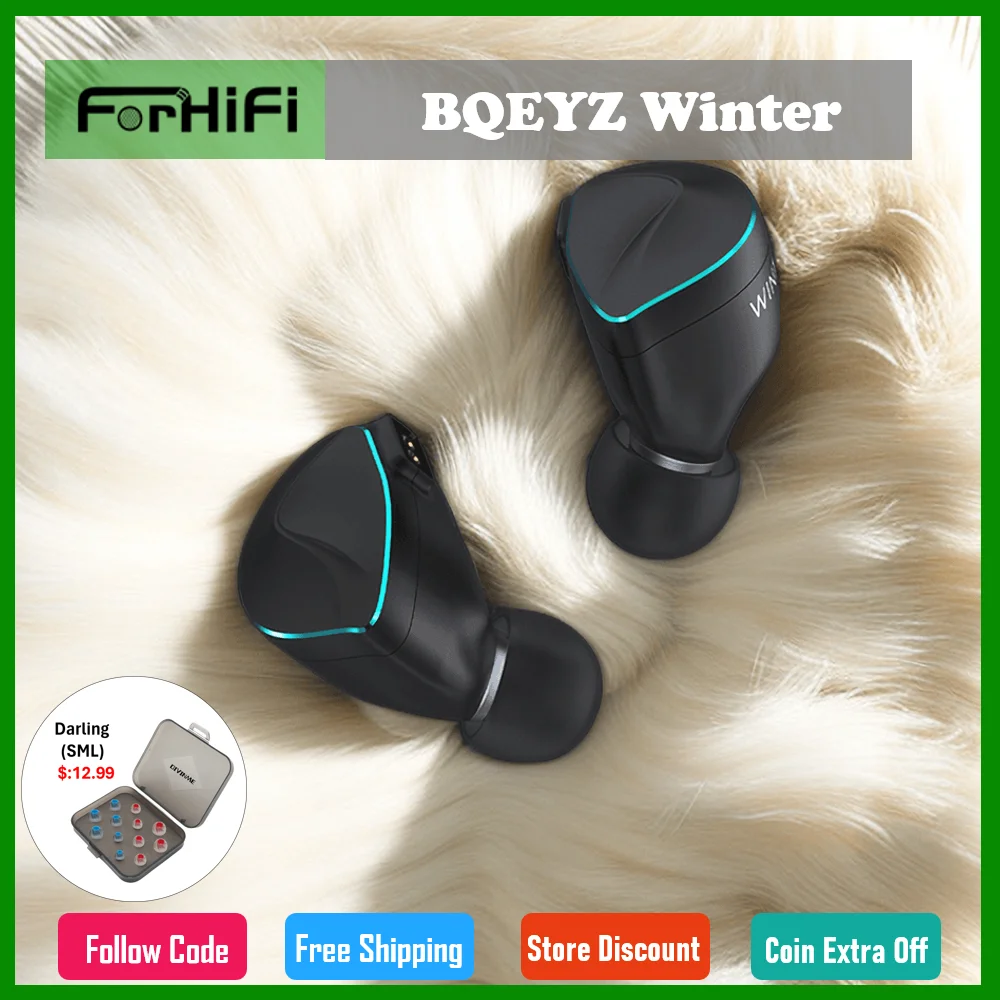 

BQEYZ зимний IEMs Гибридный Динамический драйвер PZT костная проводимость наушники-вкладыши однокристальный медный посеребренный кабель