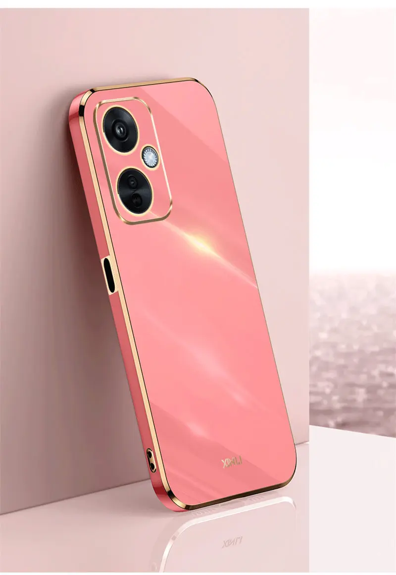 Premium Silicone TPU Plated Back Cover for OnePlus Nord CE 3 Lite 5G