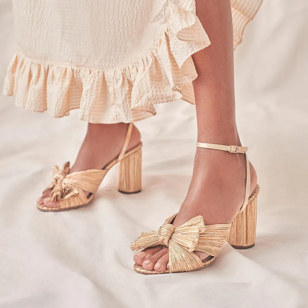 Women High Heels Floral Block High Heels Ankle Strap Summer Party Sandals