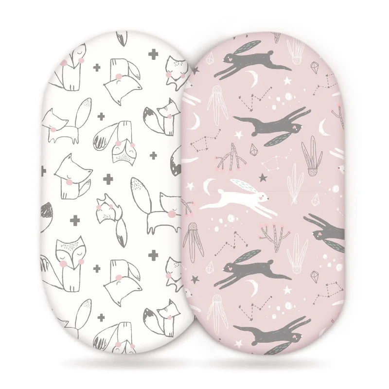 Baby Cradle Cotton Gauze Bed Sheet Newborn Bed Cover Children's Baby Kindergarten Bedding Products Sheet