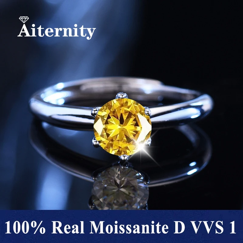 LZ-Yellow Moissanite