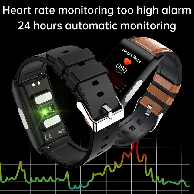 Blood Glucose Watch Monitor ECG+PPG Smart Bracelet Blood Sugar Pressure  Heart Rate Health Smart Band Men Women IP67 Waterproof - AliExpress