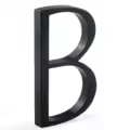 B