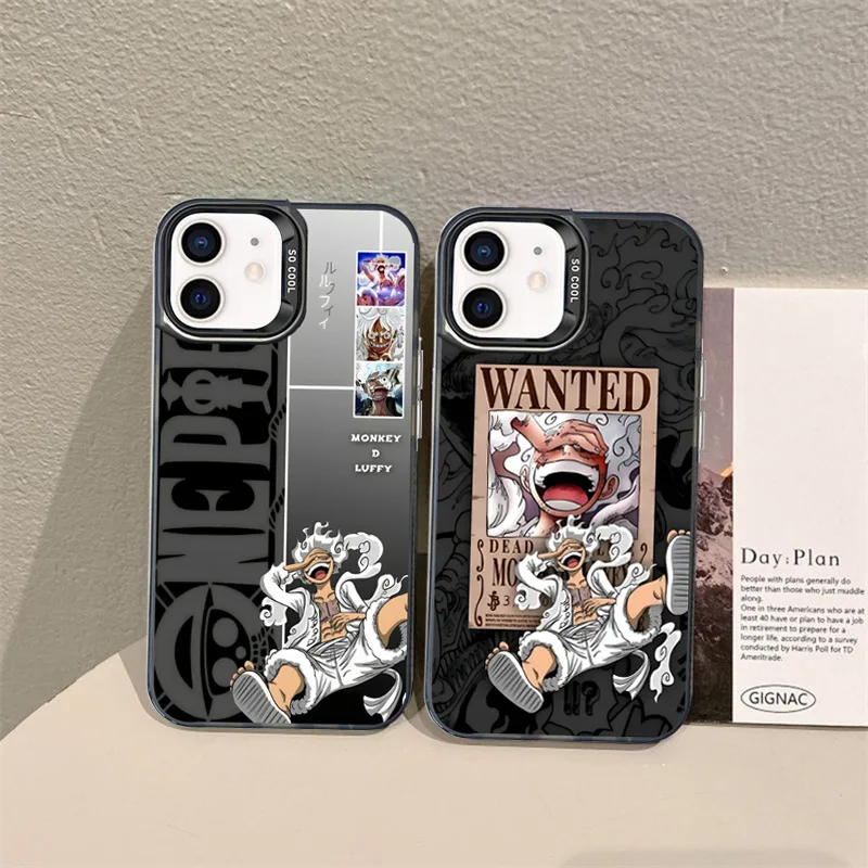 One Piece Anime Luffy Gear 5 Phone Case For iPhone 15 14 13