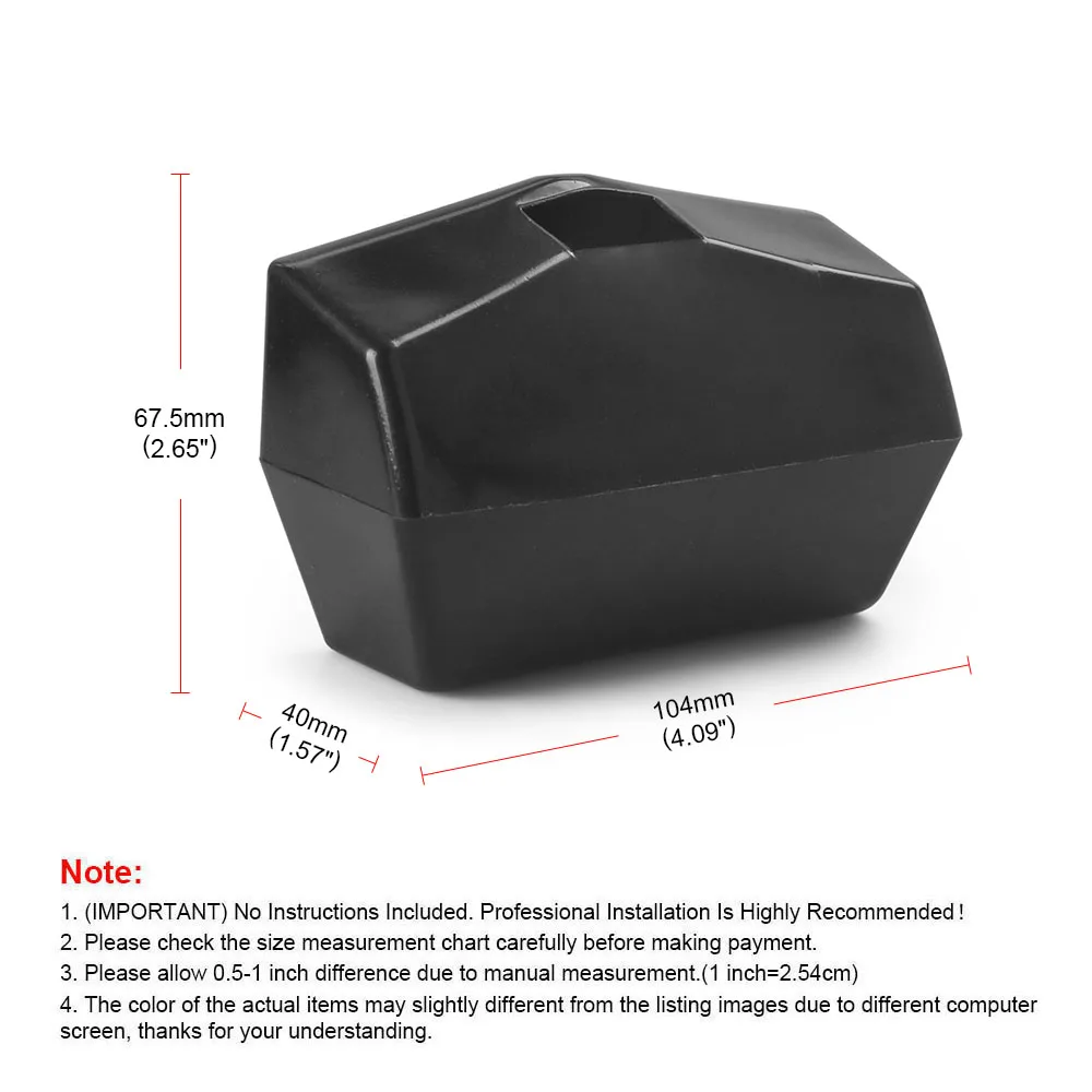 2 Pack L85-6081 & 2 Pack L85-6082 Hood Bumper Support For Peterbilt 567 579 For Kenworth T680 T880