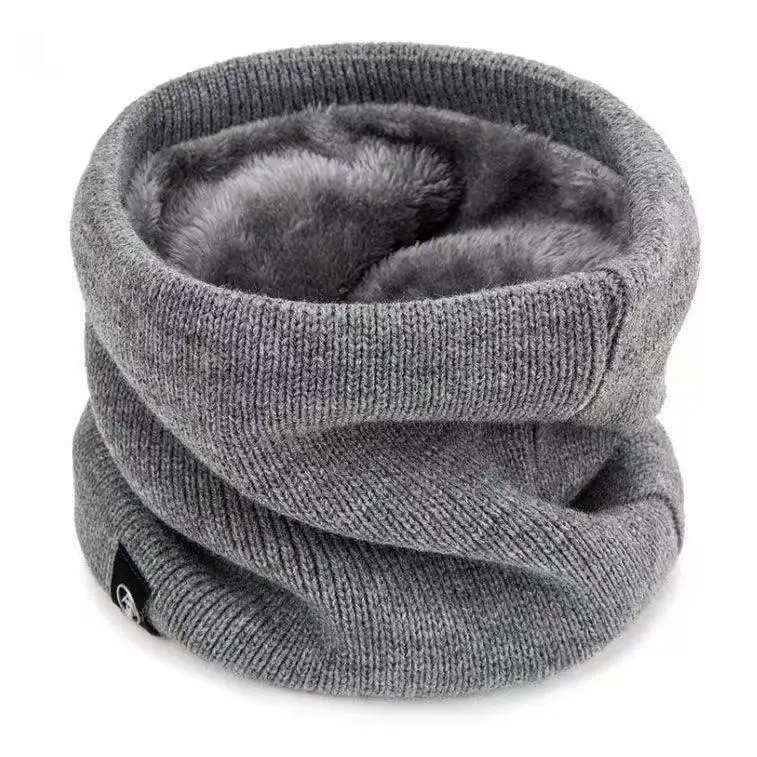 Description Picture 3 of itemFashion Soft Knitted Neck Warmer Sport Scarf Women Men Face Cover Winter Skating Running Warm Scarves Thick Cold-proof Collar