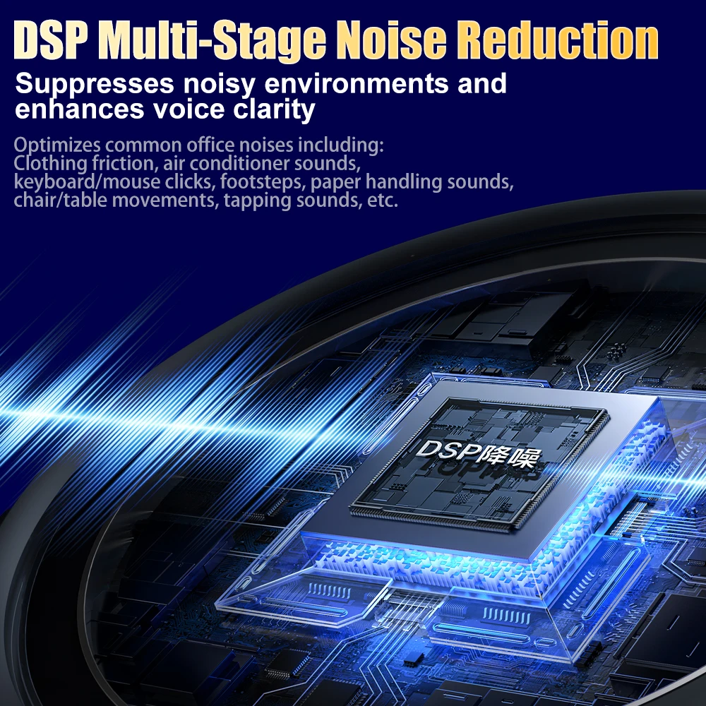 Audio recording waveform clarity