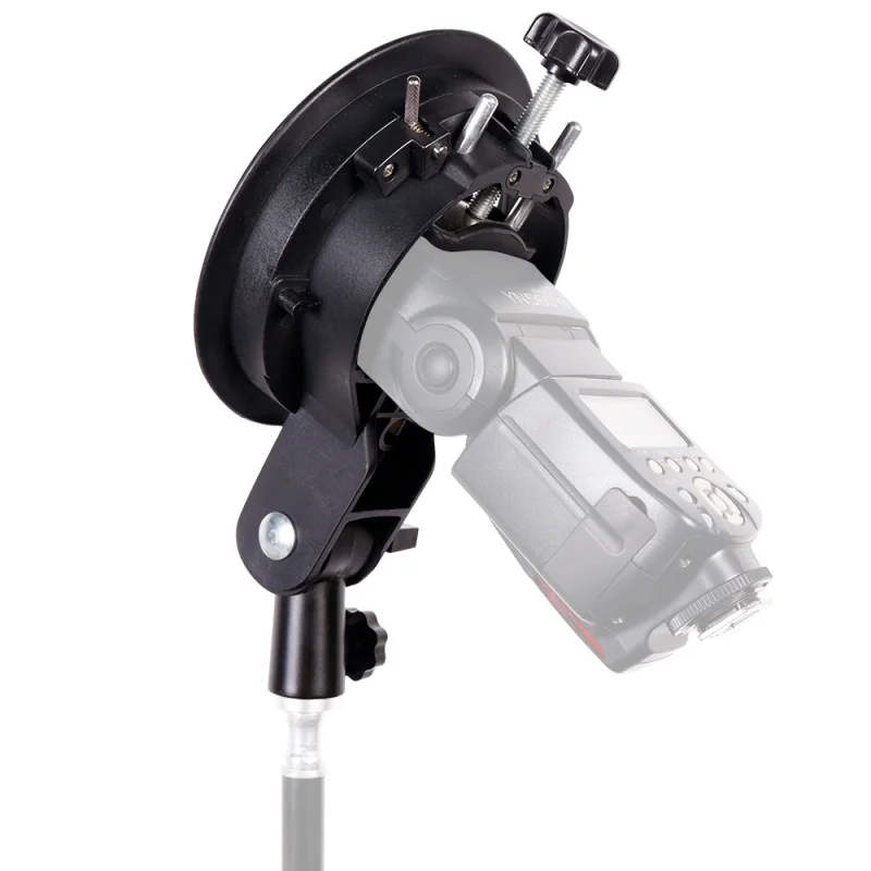 Bowens Mount Bracket Holder S-Type Bracket Handheld Grip for Speedlite Flash Snoot Softbox Beauty Dish Honeycomb