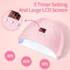 LINMANDA Professional USB Electric Nail Drill Polish File Kit with UV LED Nail Lamp Gel Manicure Dryer Lamp Acrylic Starter Set 2