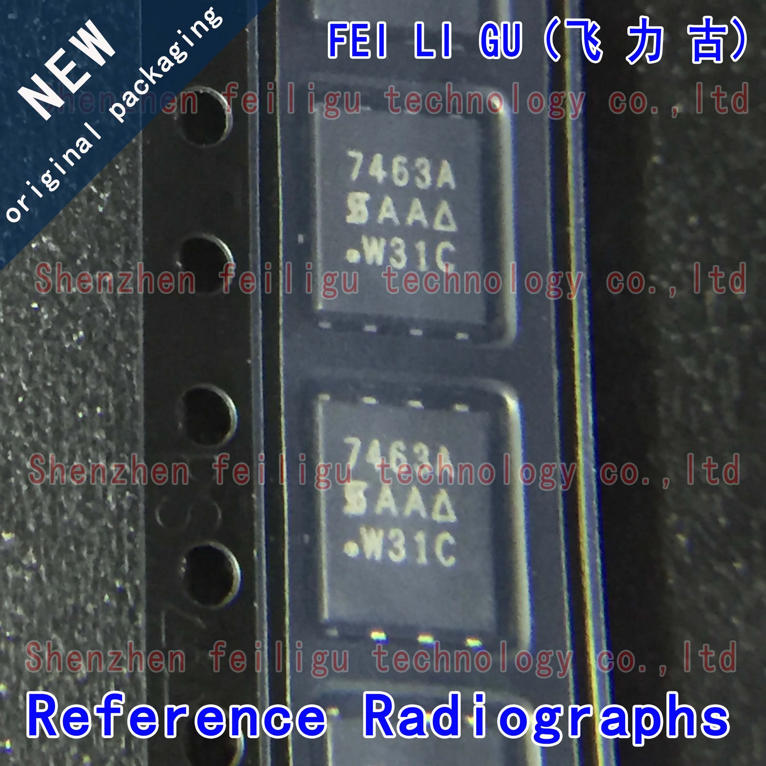 

1~30PCS New original SI7463ADP-T1-GE3 SI7463A silkscreen:7463A Package:PAKSO8 Withstand Voltage:40V current:46A P-channel MOSFET