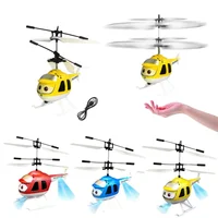 Hot Sale Mini Infrared Sensor Helicopter Aircraft 3D Gyro Helicoptero Electric Micro Helicopter Birthday Toy Gift for Kid#257747 2