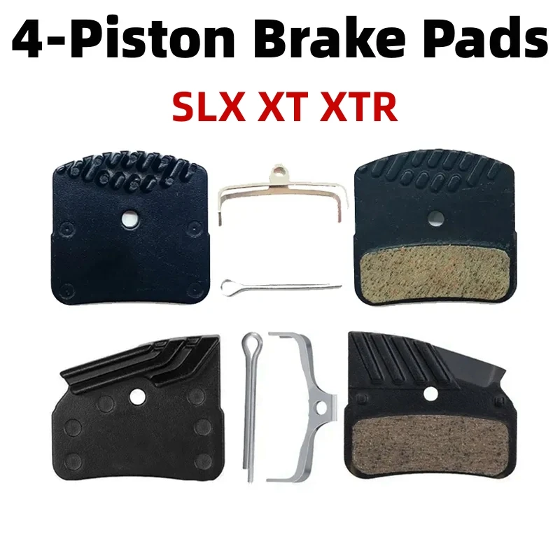 4 Plaquettes De Frein VTT V-Brake - Jeu De 4 Mâchoires En Caoutchouc Noir