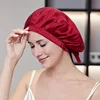100% Silk Bonnet For Women  Mulberry Silk Turban For Hair Sleeping Night Cap Hair Loss Sleep Natual Pure Silk Hair Wrap Headwrap 1