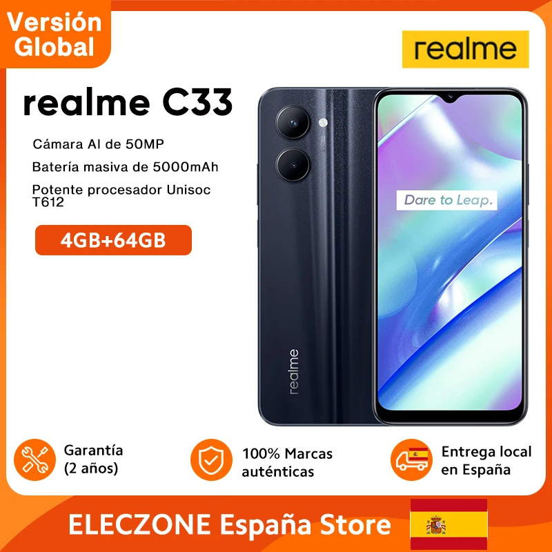 Global-Version-realme-C33-Smartphone-50MP-Camera-8-3mm-Ultra-Slim ...