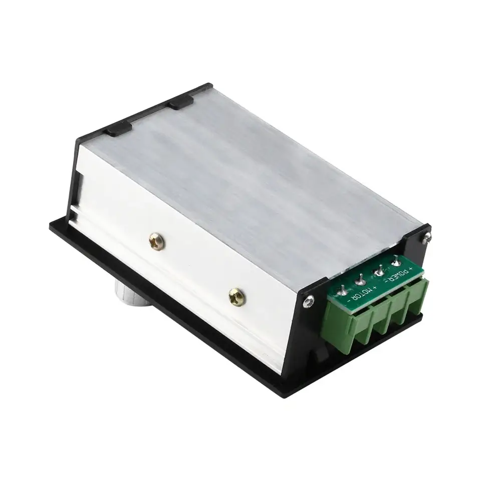 DC6-60V PWM Motor Speed Controller With Encoder Frequency Adjustment Knob Control For DC Motor Regulation image 3