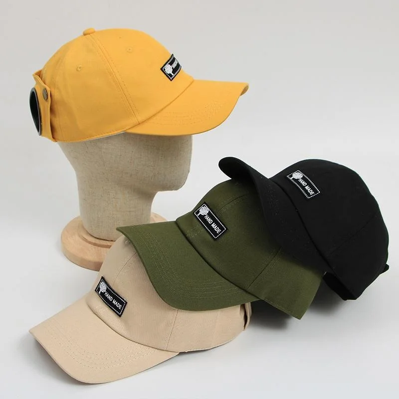 1 Stück Aviator Hat Koreanische Version der trendigen Brille Cap Sonnenbrille Baseball Cap Hip-Hop Persönlichkeit Cool Casual Summer Hat – Detail 7