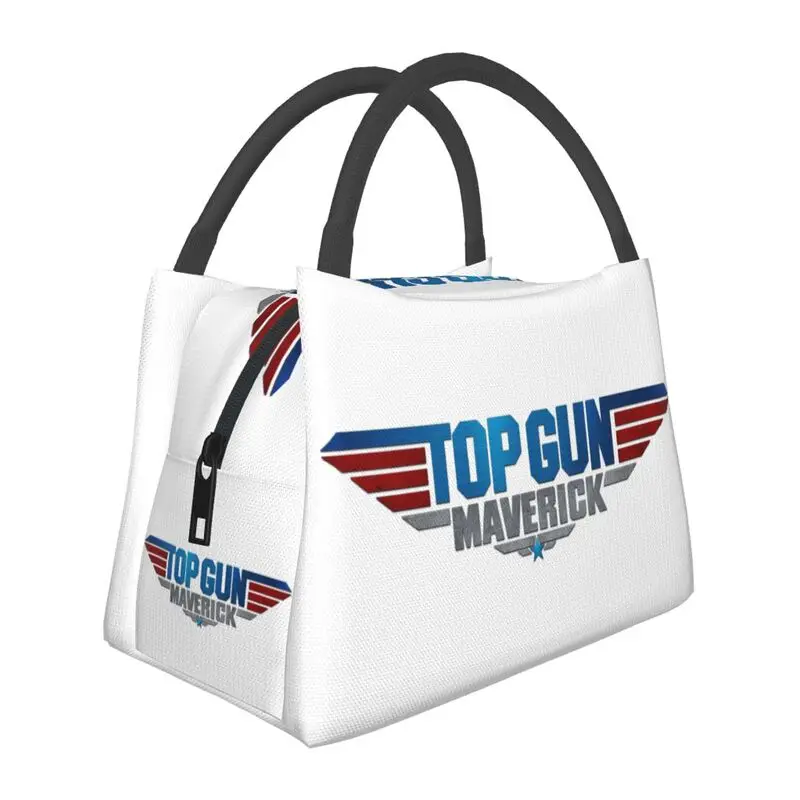 

Hot Film Top Gun Maverick Insulated Lunch Bags for Women Waterproof Thermal Cooler Lunch Tote Office Picnic Travel