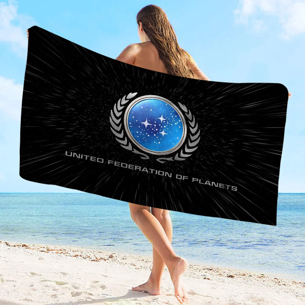 Star Trek Microfiber Beach Towel Absorbent Quick dry Soft Yoga Swimming Resort Mountain Climbing, microfiber towel,cotton beach towel