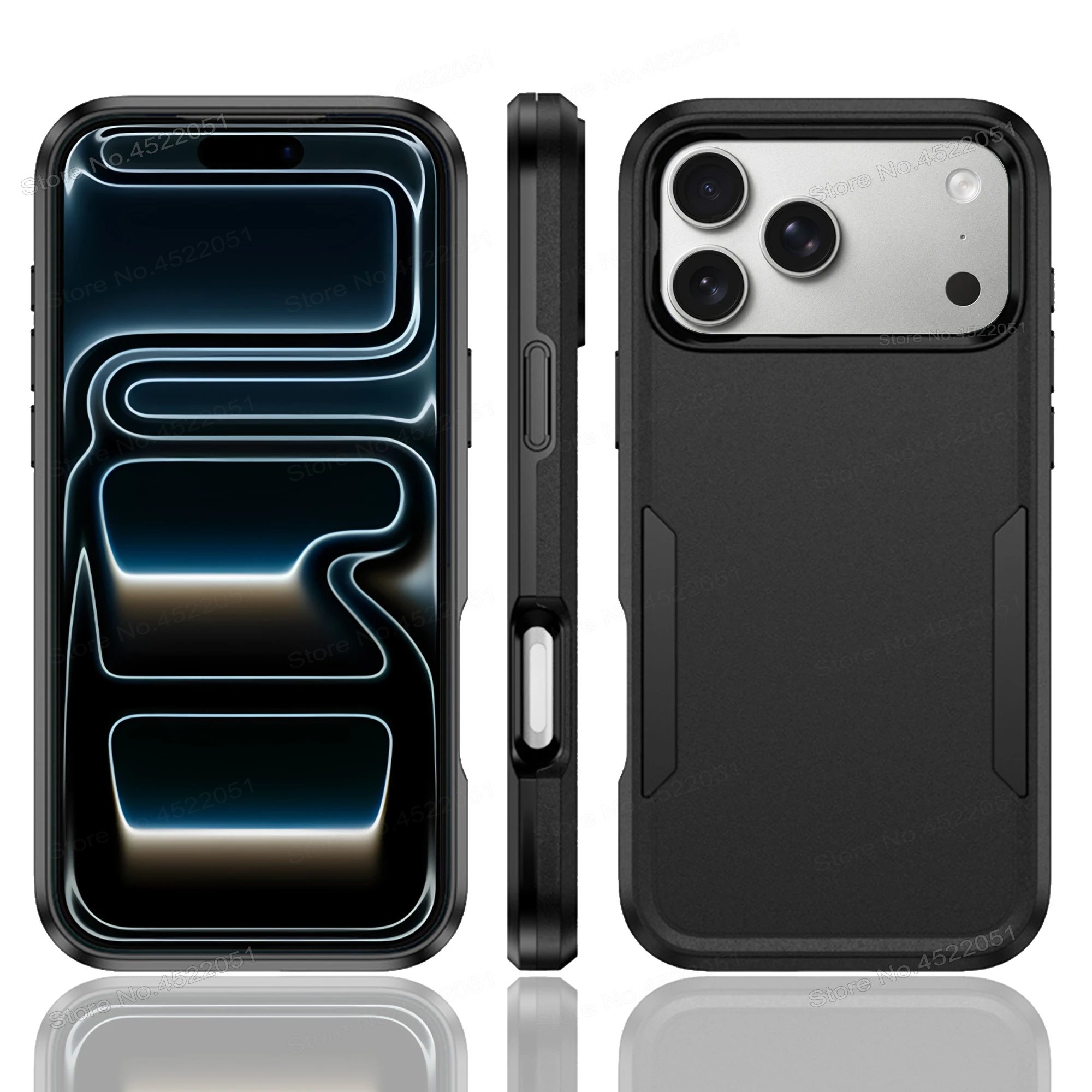 Enhanced Dual-Layer Military Grade Shockproof Phone Case