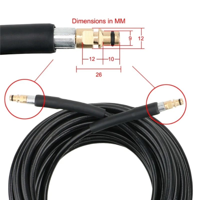 High Pressure Cleaning Machine Hose Water Cleaning Extension Hose Hose Adapter Sink Accessory, For Karcher K2K3K4K5K6K7
