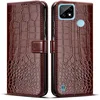 C25Y Leather Case For OPPO Realme C21 Magnetic Flip Wallet Case Cover For RealmeC21Y RMX3261 RMX3263 C21 Y Card Slot Phone Case 1