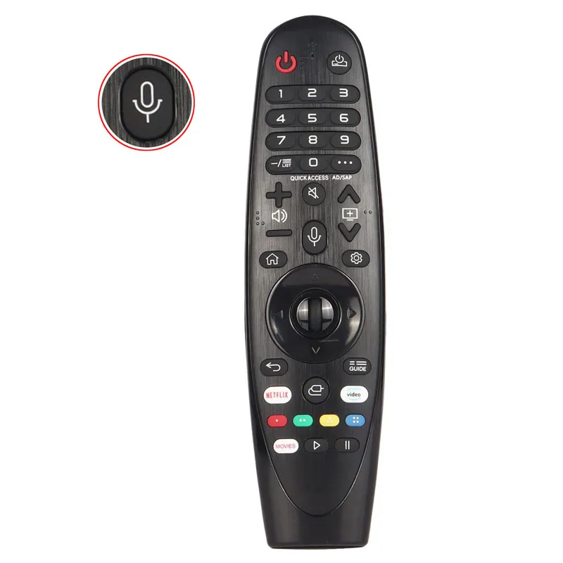 New MR20GA AKB75855501 Voice Magic Remote Control for 2020 LG Smart TV OLED Nano Cell and 4K UHD Models Netflix and Prime Video smart tv remotes Home Electronic Accessories