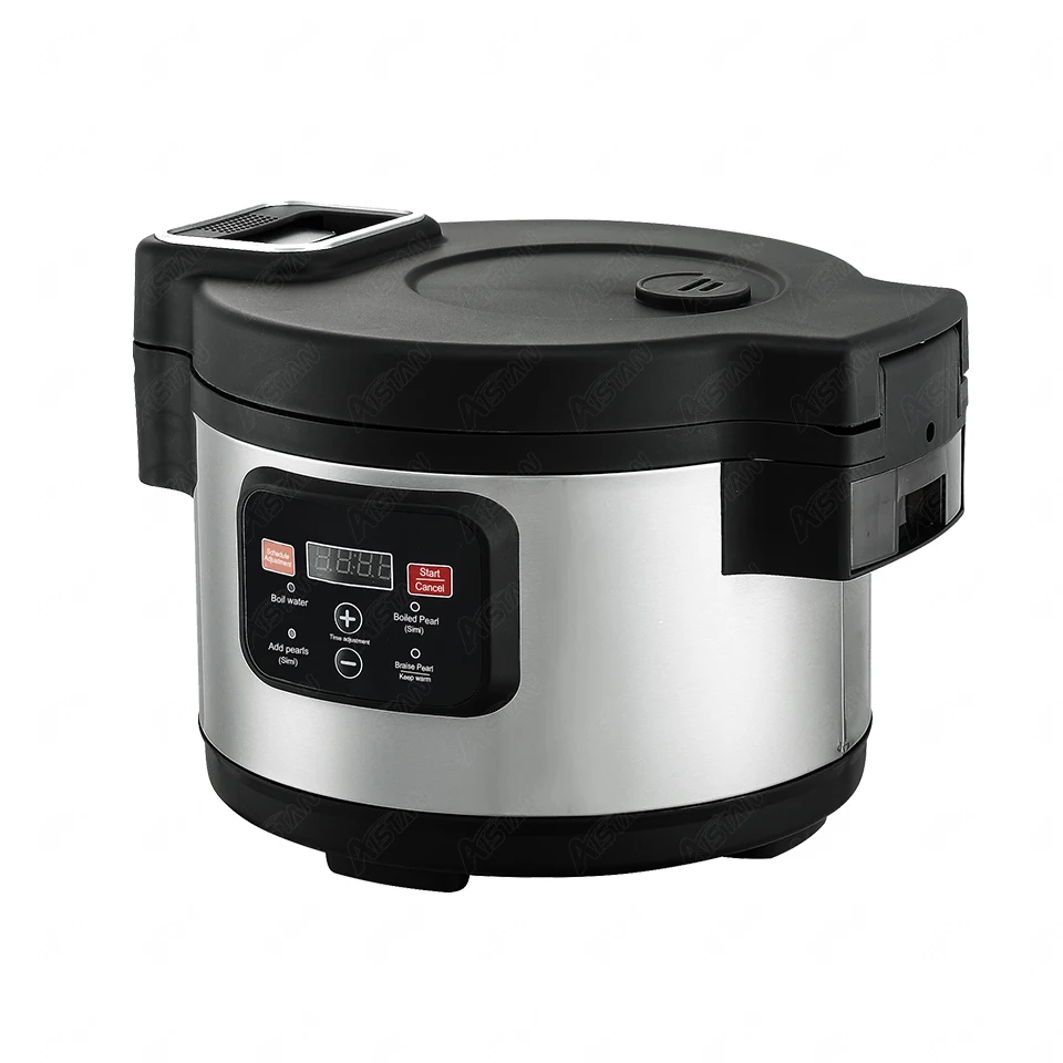 WF-D5 Big Capacity Commercial Boba Bubble Milk Tea Tapioca Pearl Cooker Warmer Boiler Pot 9L/12L/16L
