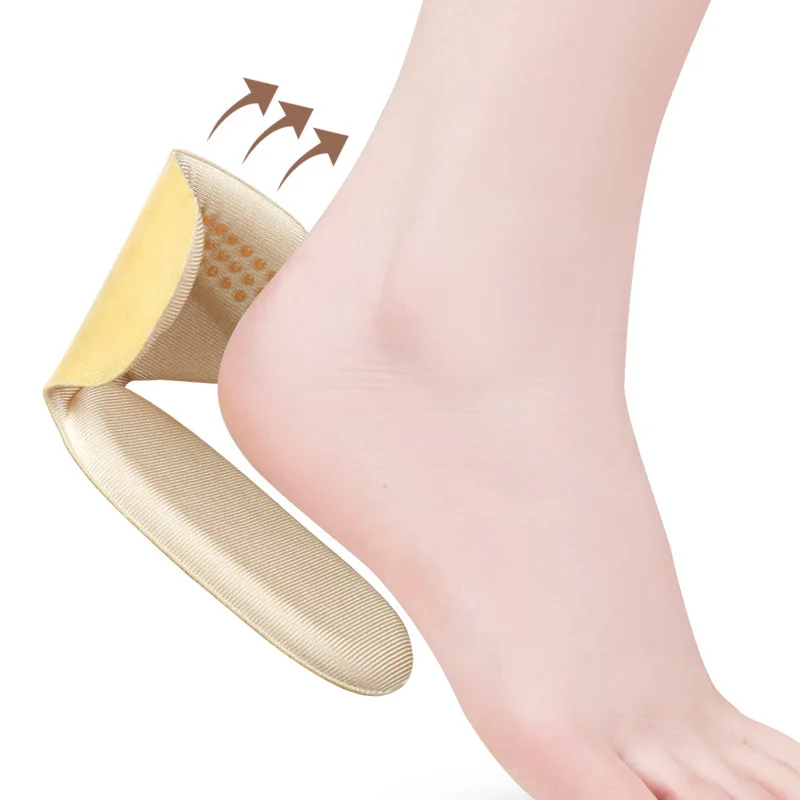 2pcs T-Shape Shoe Heel Insoles Foot Heel Pad Sports Shoes Adjustable Antiwear Feet Inserts Insoles Protector Sticker Insole