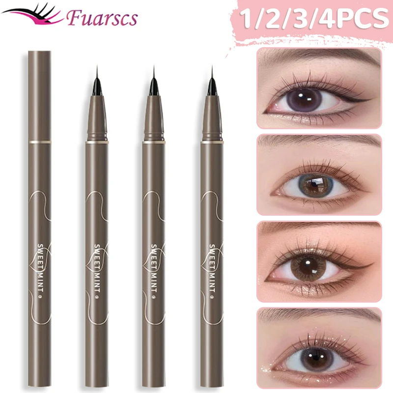 Liquid Eyeliner Lying Silkworm Pen Waterproof and Sweatproof Long