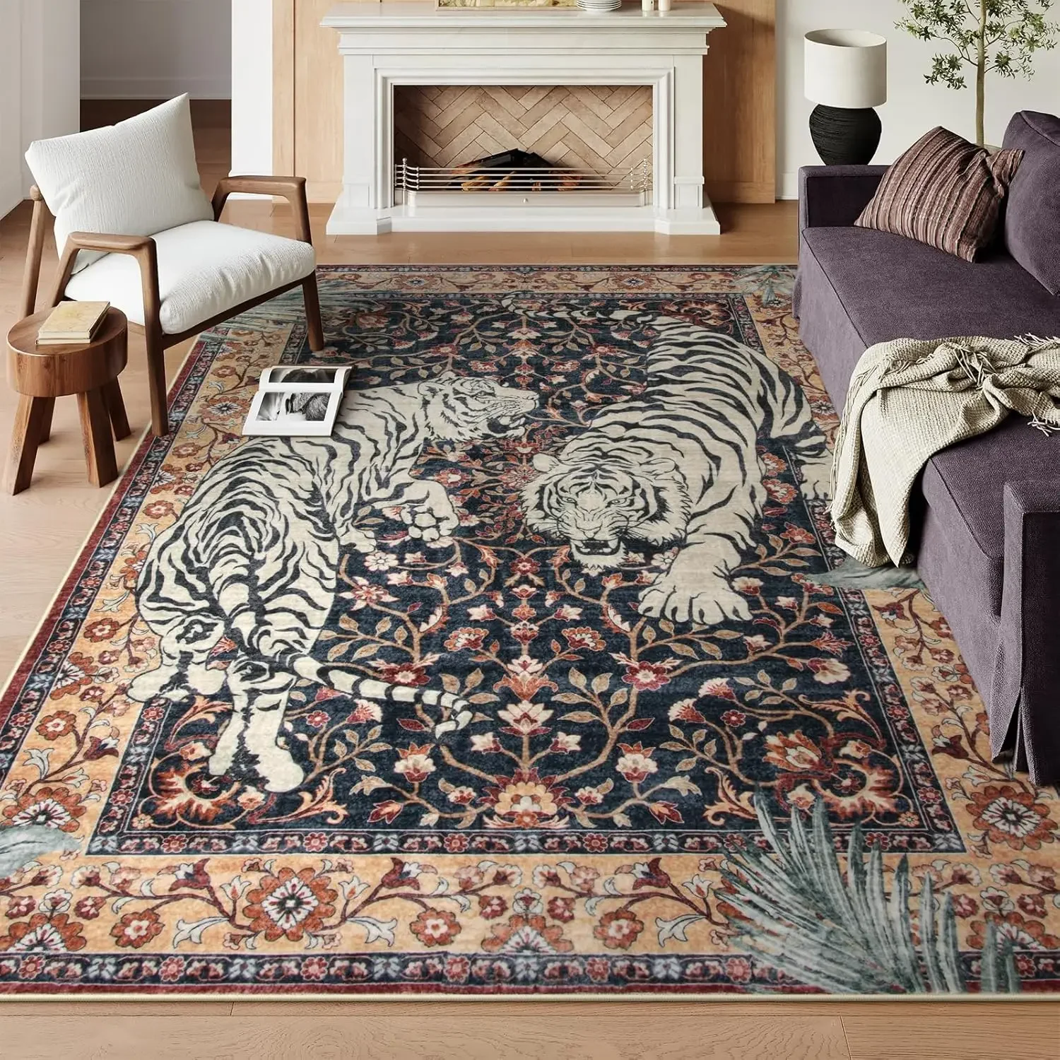 Tiger Pattern Rug 2