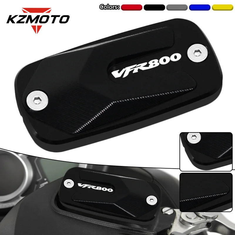 Tappo Olio Serbatoio Serbatoio Liquido Freno Anteriore In Alluminio Cnc Per Honda Vfr800 Vfr800X Vfr800F Vfr800 X/F Accessori Moto
