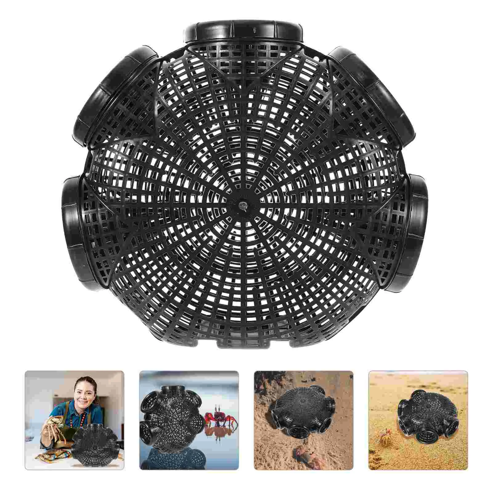 

Shrimp and Eel Cage River Fishing Net Water Inhacer Bait Trap Portable Fishnets Pp Mesh